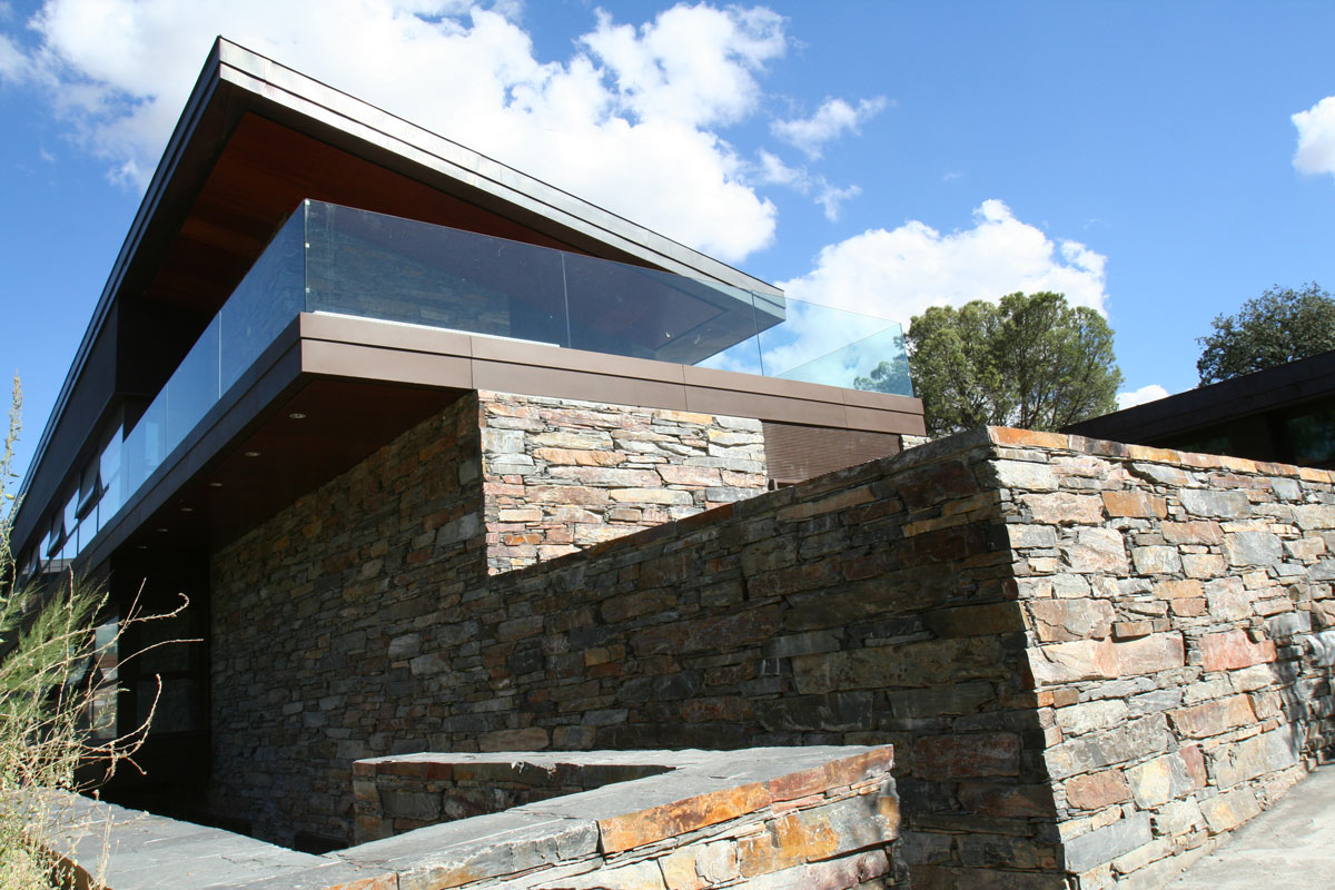 Mauersteine-Multicolor-Objekt